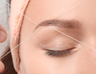 Eyebrow Threading