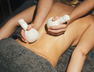 Gaia poultice massage